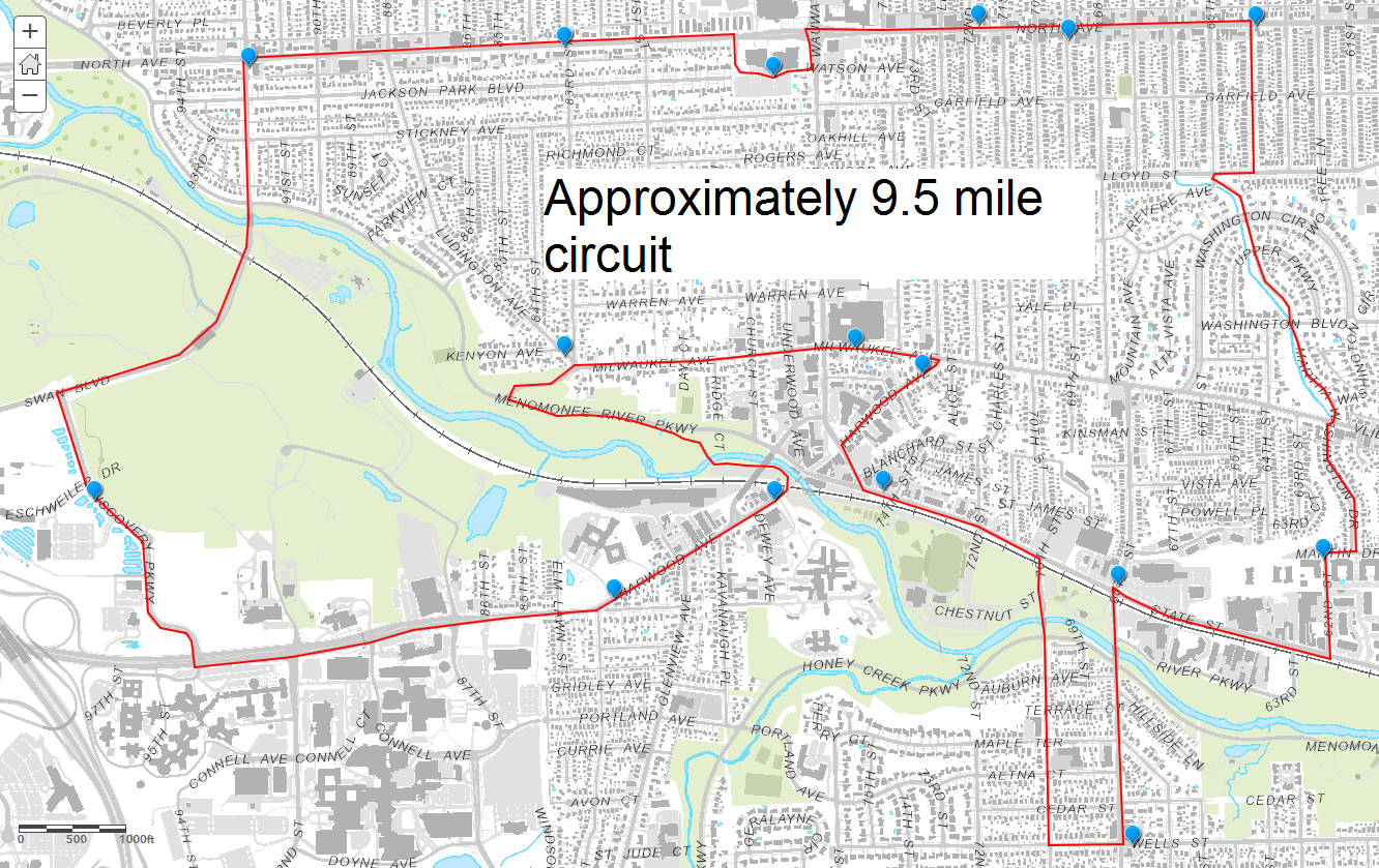 Tour de Tosa Route