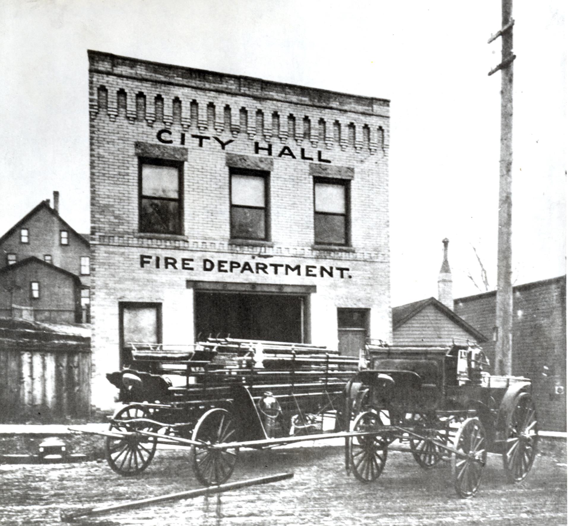 Fire Department in the early 1900s.