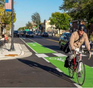 Biking in east tosa