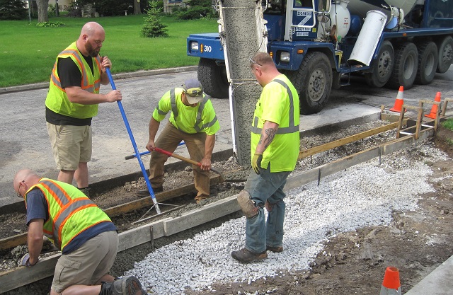 Street Maintenance Concrete